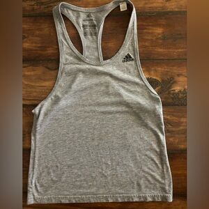 Adidas Women's Heather Gray Tank Top